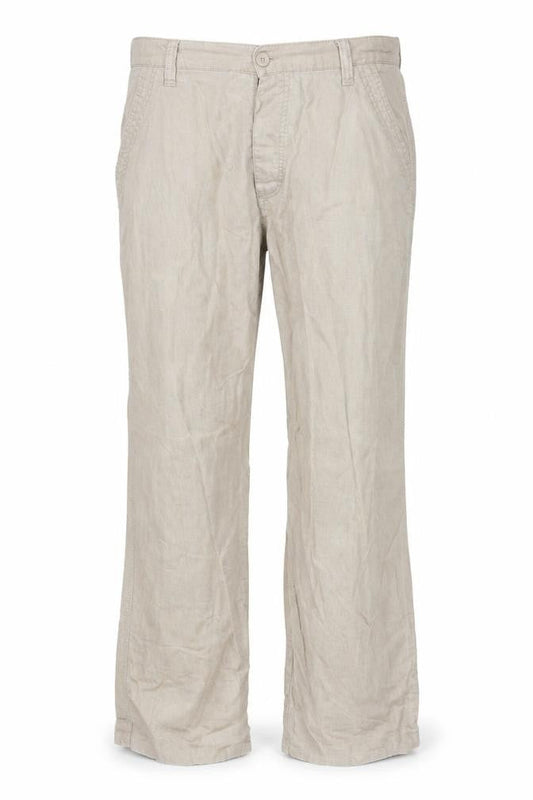 Denim & Co. Womens Beige   Trousers  Size 36 L32 in