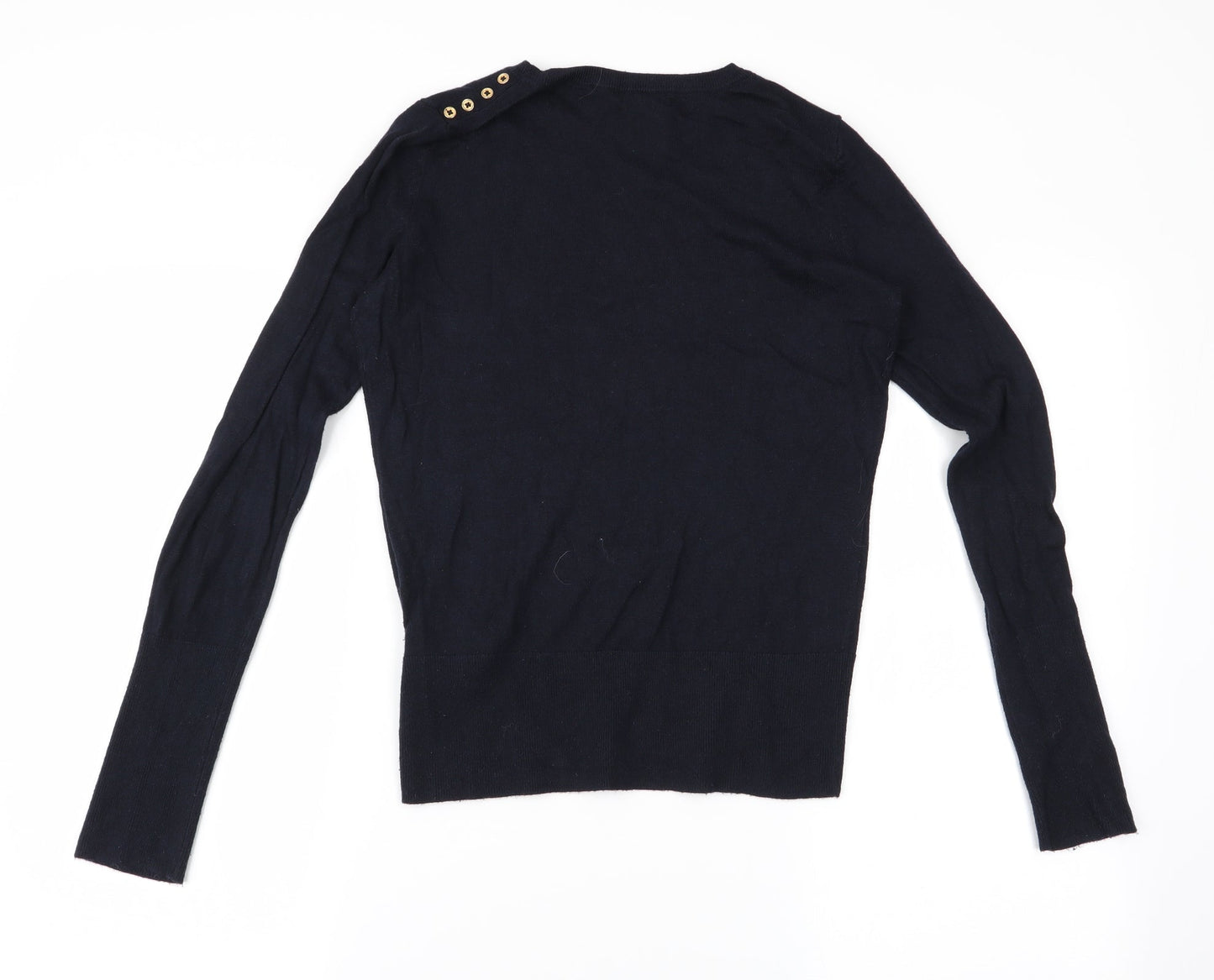 H&M Womens Black   Pullover Jumper Size M