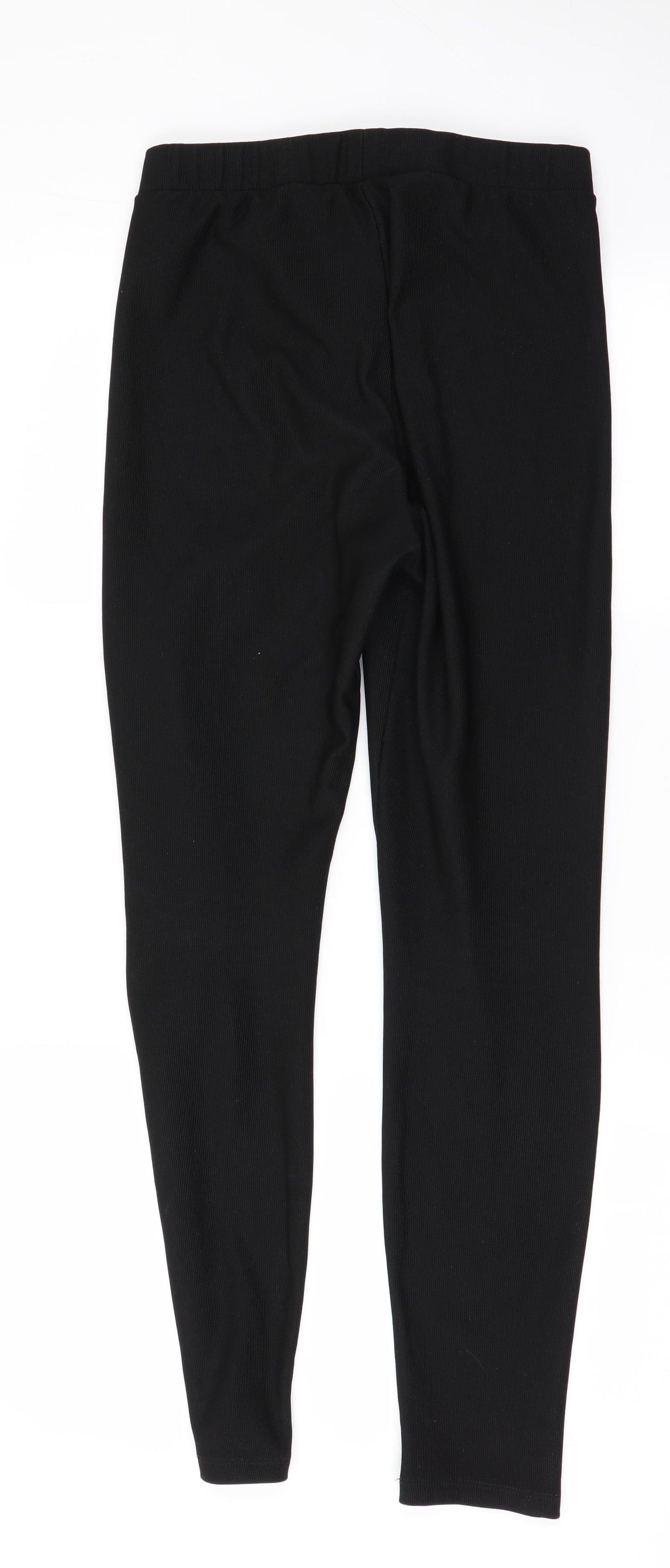 H&M Womens Black   Trousers  Size S L28 in