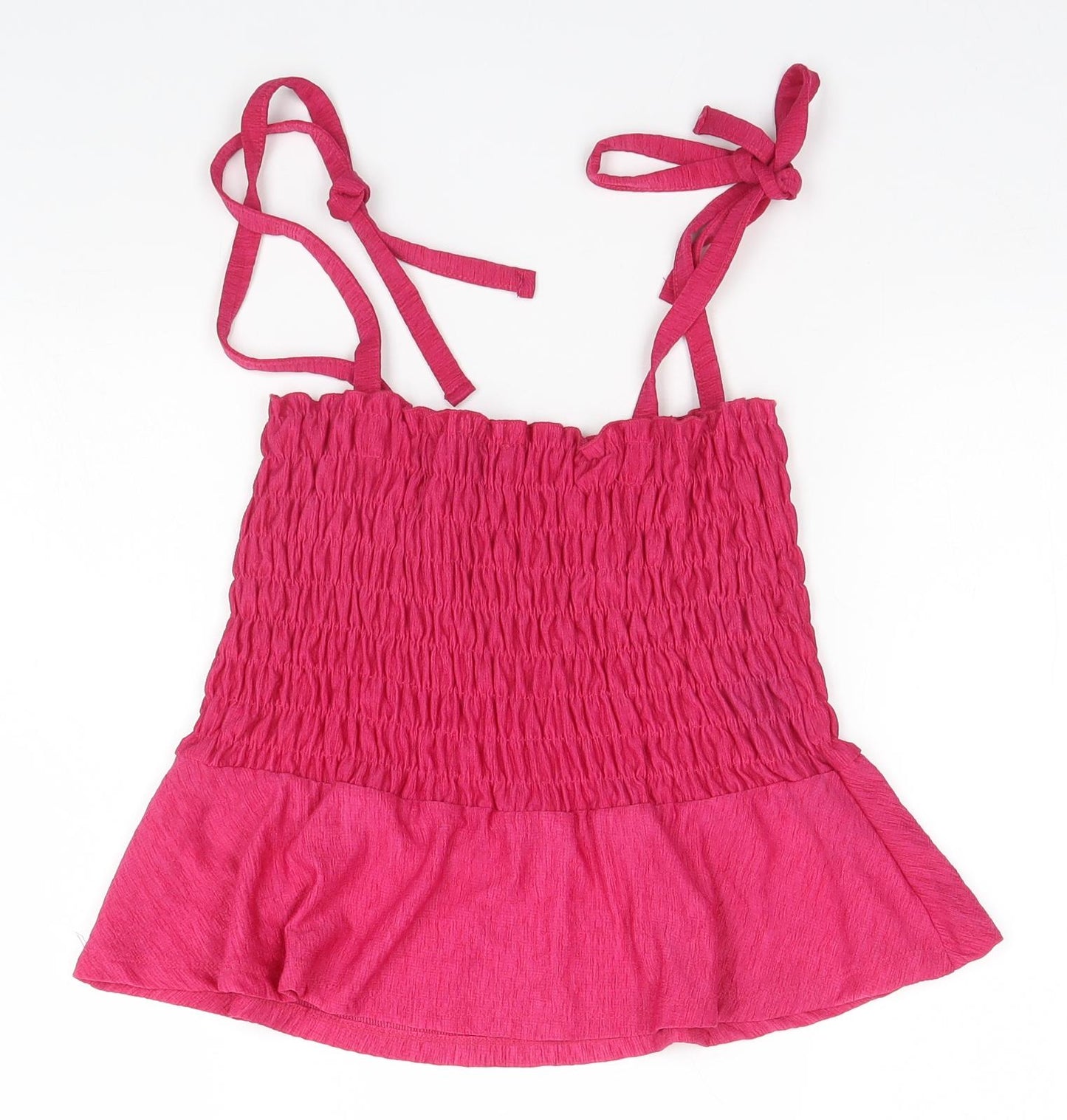 Primark Womens Pink   Basic Tank Size 10