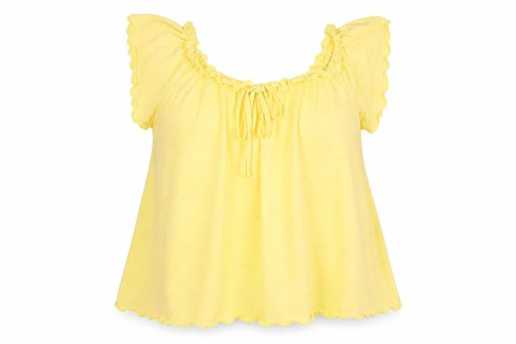 Primark Womens Yellow    Polo Size 10