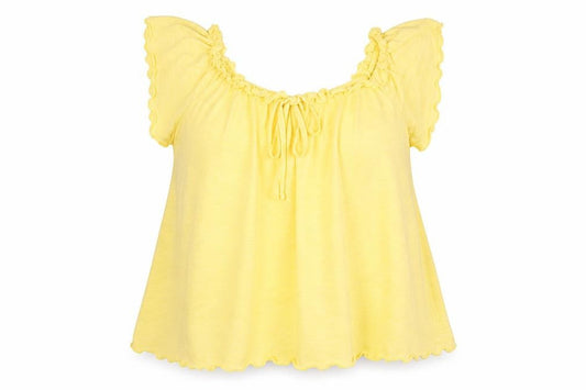 Primark Womens Yellow    Polo Size 10