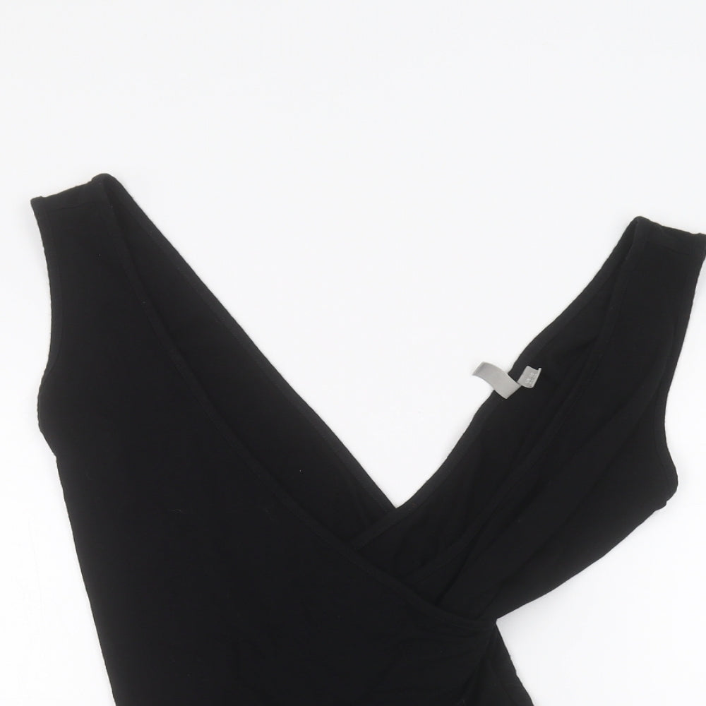 ASOS Womens Black   Basic T-Shirt Size 10