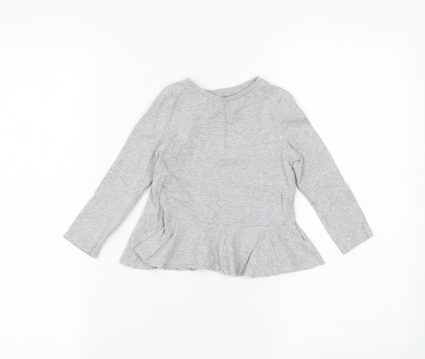 Very Girls Grey   Basic T-Shirt Size 2-3 Years