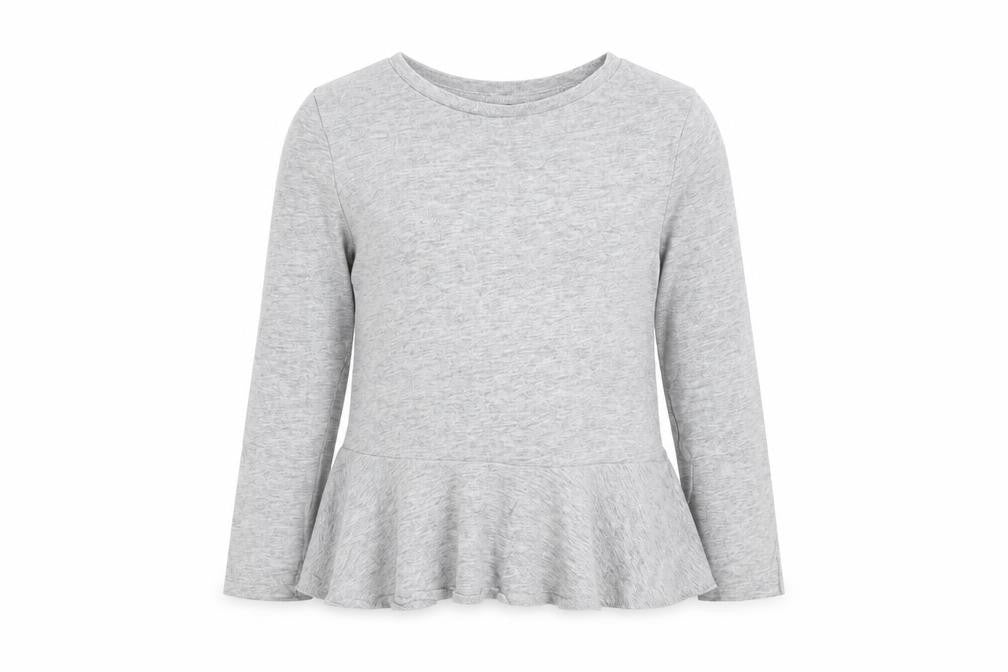 Very Girls Grey   Basic T-Shirt Size 2-3 Years