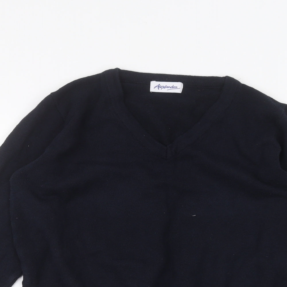 Alexandra Womens Blue   Pullover Jumper Size M