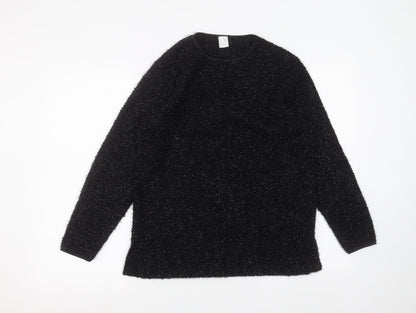 Preworn Womens Black   Pullover Jumper Size 12