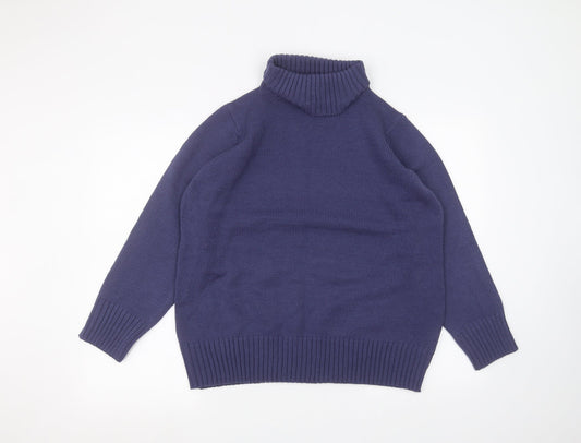 TEXT Womens Blue   Pullover Jumper Size XL