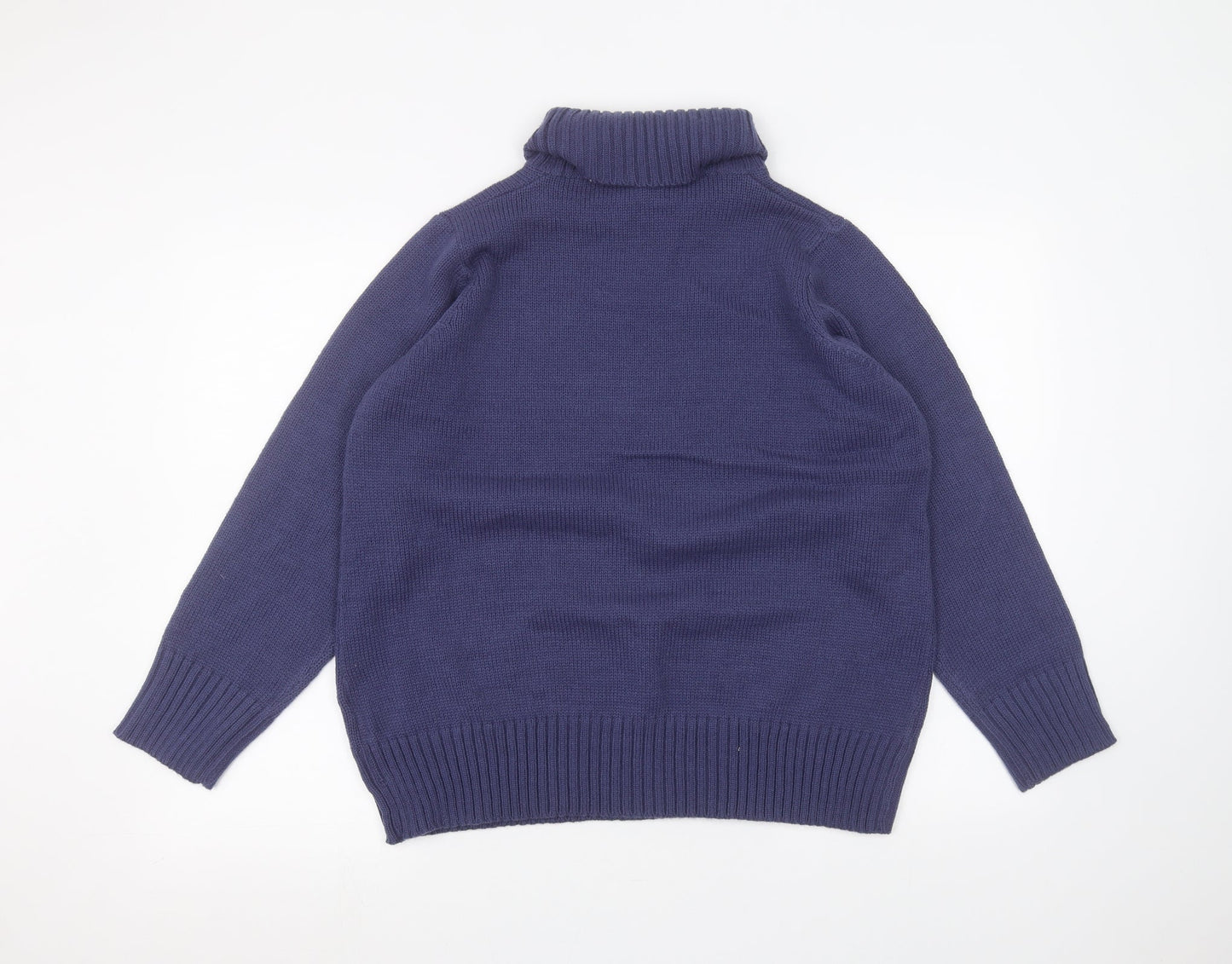 TEXT Womens Blue   Pullover Jumper Size XL