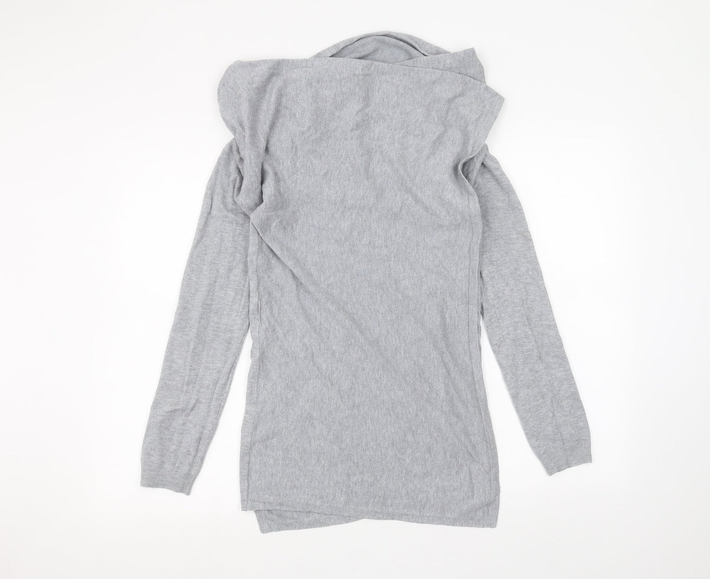 Papaya Womens Grey   Cardigan Jumper Size S