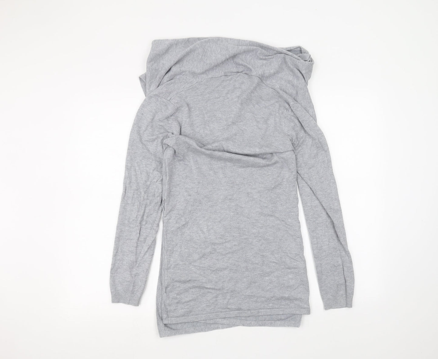 Papaya Womens Grey   Cardigan Jumper Size S