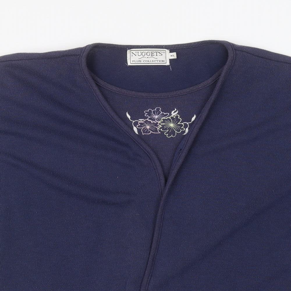 Nuggets Womens Blue   Pullover Jumper Size XL