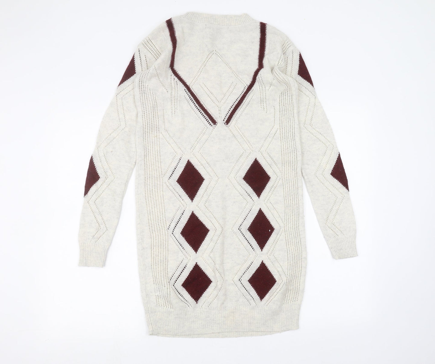 NEXT Womens White   Pullover Jumper Size 8