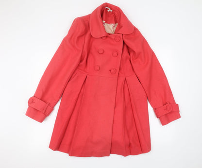 Red Herring Womens Pink   Jacket  Size 14