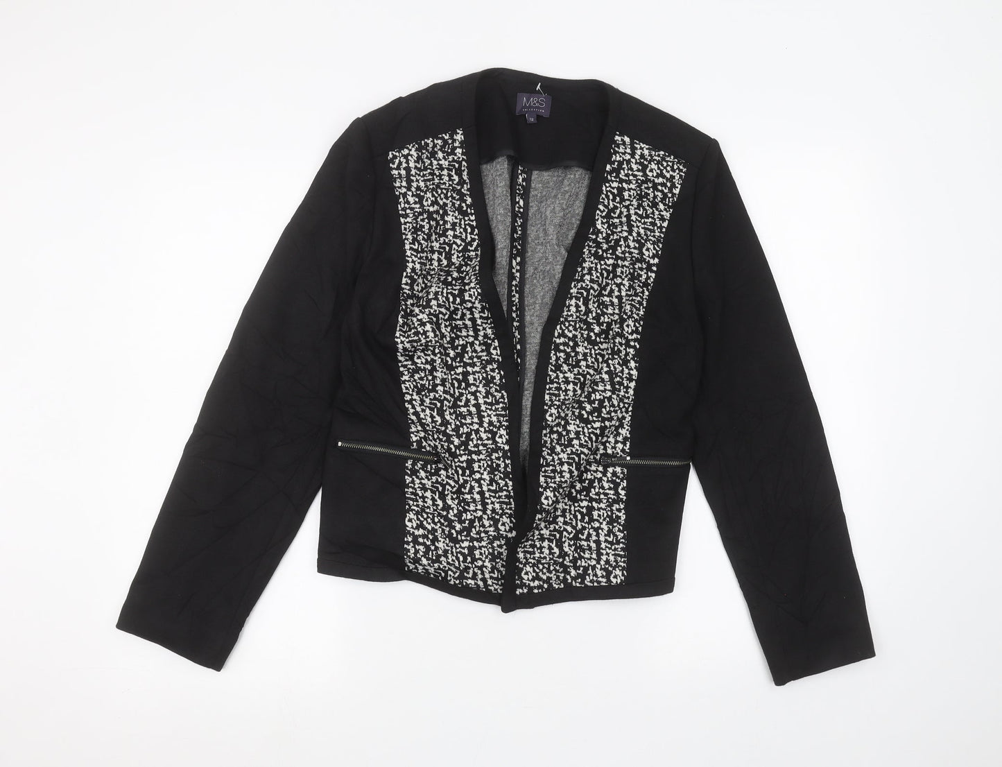 Marks and Spencer Womens Black   Jacket  Size 12