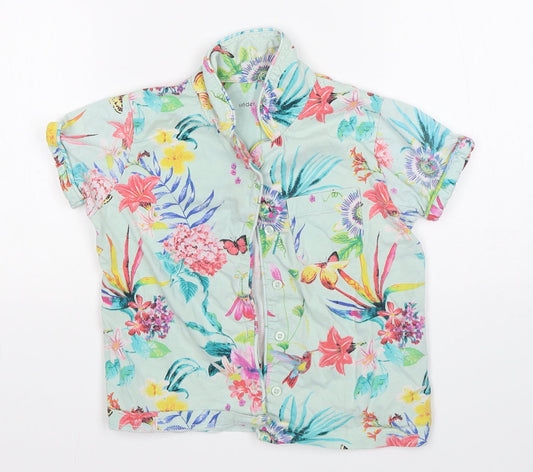 NEXT Girls Multicoloured Floral  Top Nightshirt Size 5 Years