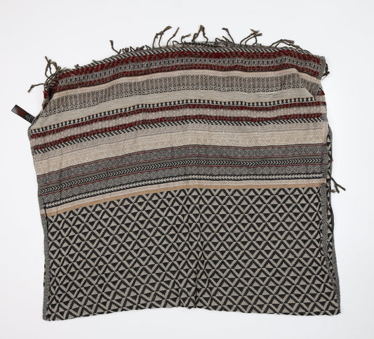 Accessorize Womens Multicoloured Argyle/Diamond   Shawl/Wrap