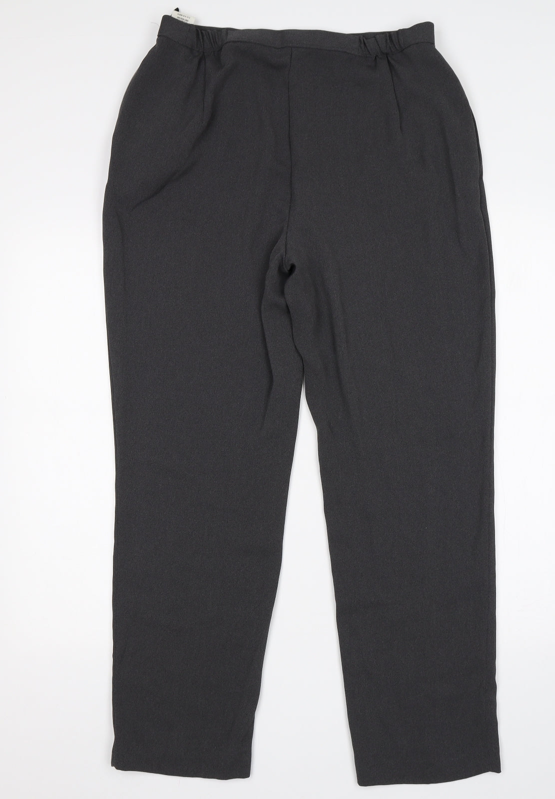 M&S Womens Grey   Trousers  Size 14 L28 in