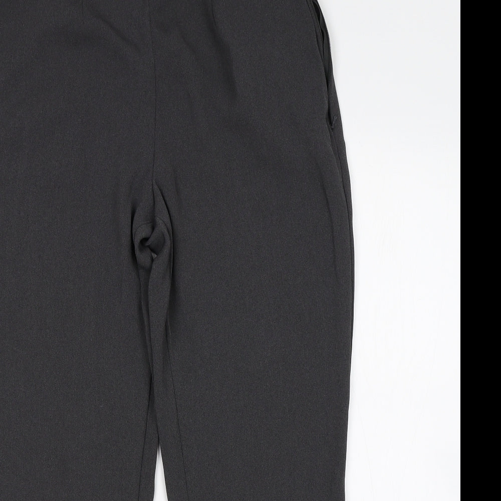 M&S Womens Grey   Trousers  Size 14 L28 in