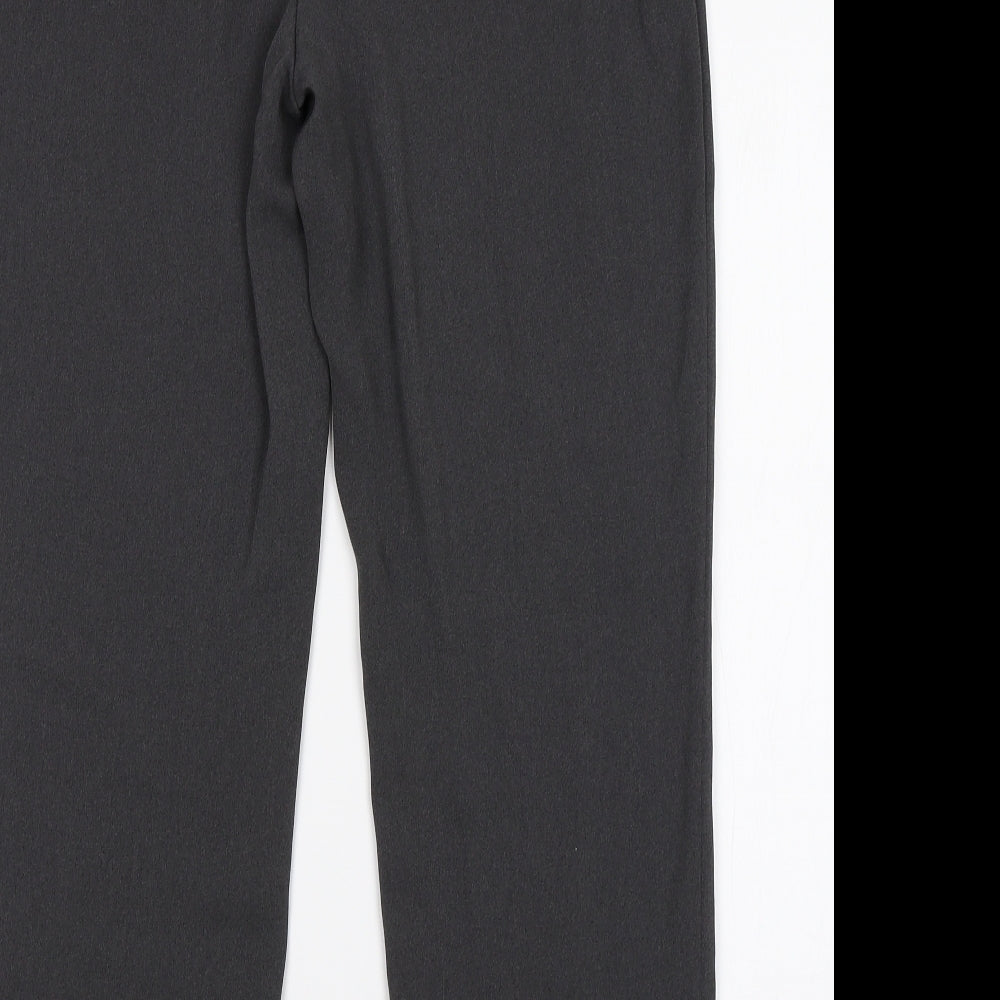 M&S Womens Grey   Trousers  Size 14 L28 in