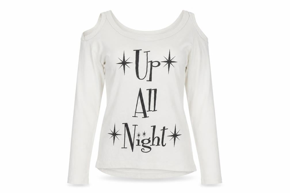 Awesome Womens White   Basic T-Shirt Size S