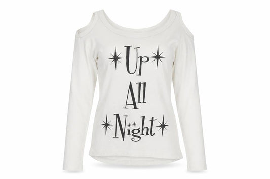 Awesome Womens White   Basic T-Shirt Size S