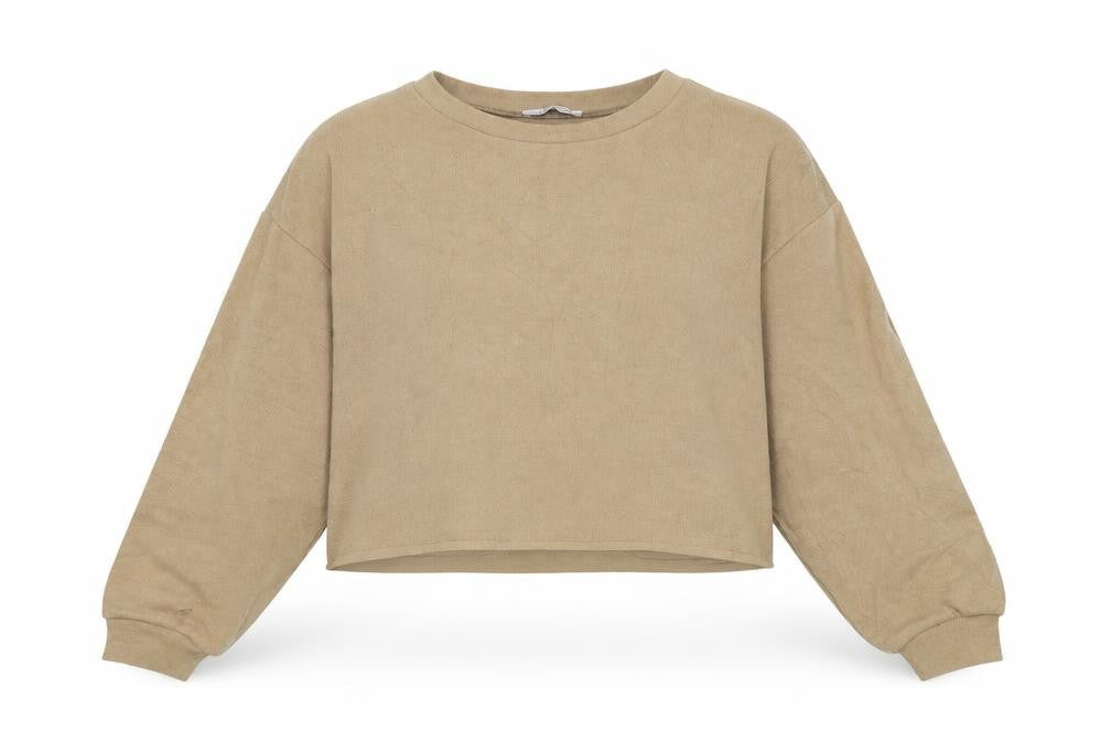 Zara Womens Beige   Pullover Jumper Size L