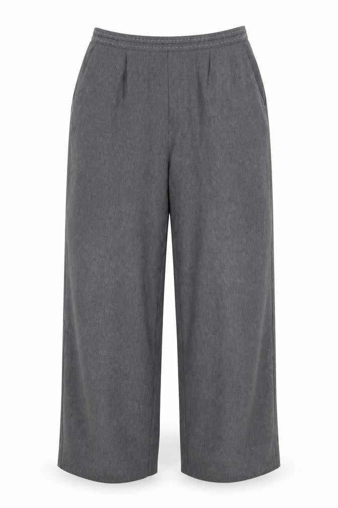 Bonmarché Womens Grey Trousers Size 12 L27 in