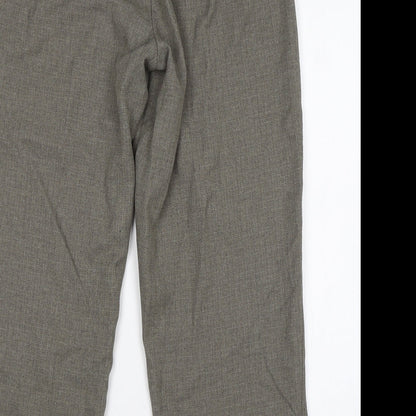Bonmarché Womens Green Trousers Size 14 L27 in