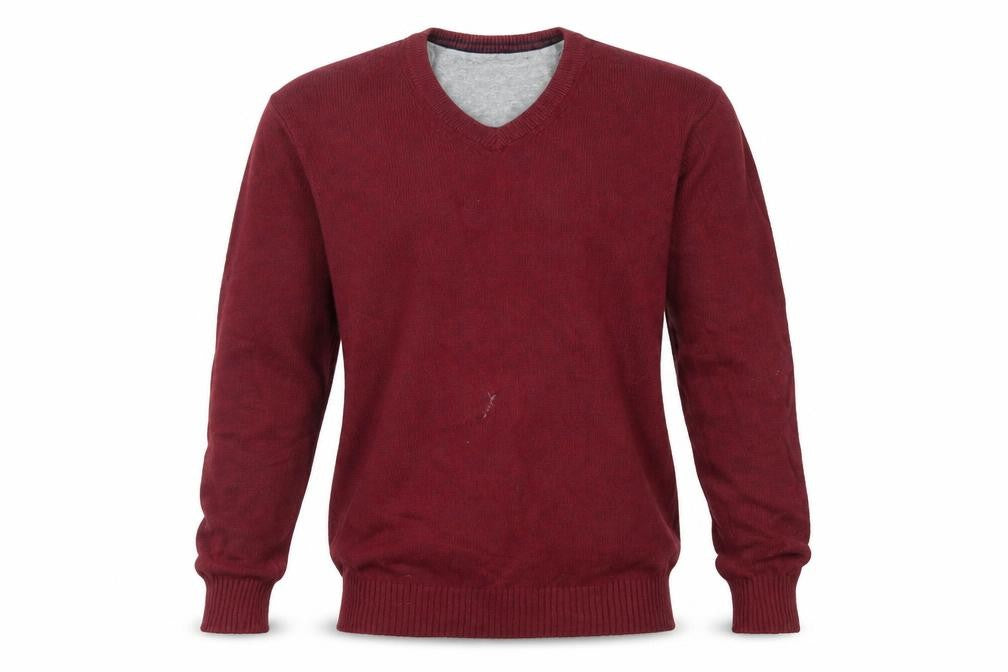 Maine Mens Red   Pullover Sweatshirt Size S