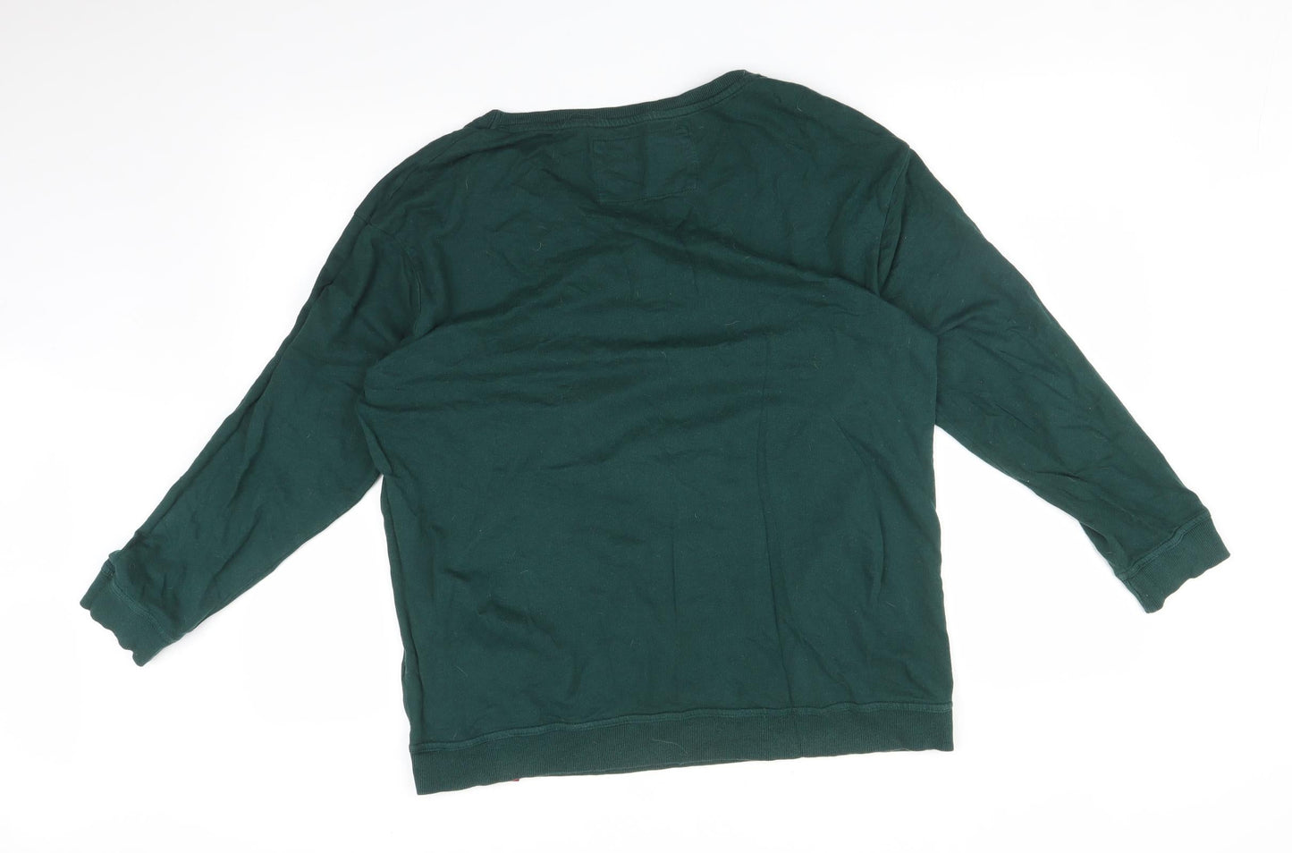 Disney Womens Green   Pullover Sweatshirt Size 14