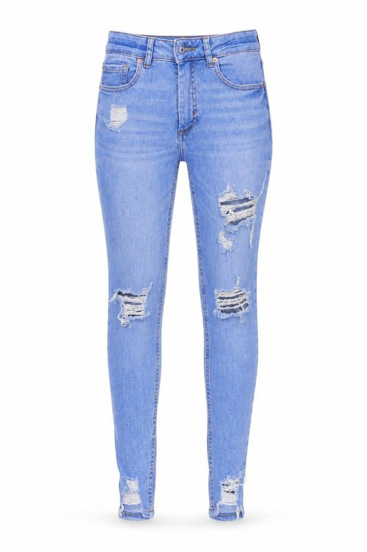 DENIM CO Womens Blue   Skinny Jeans Size 8 L29 in