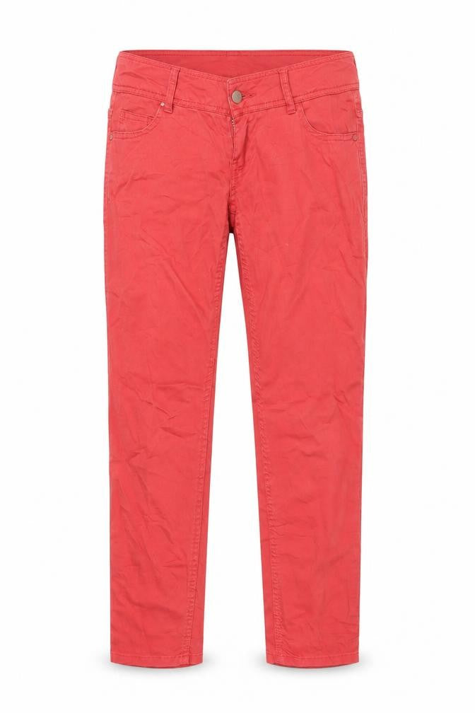 Clullin Womens Red   Straight Jeans Size S L30 in