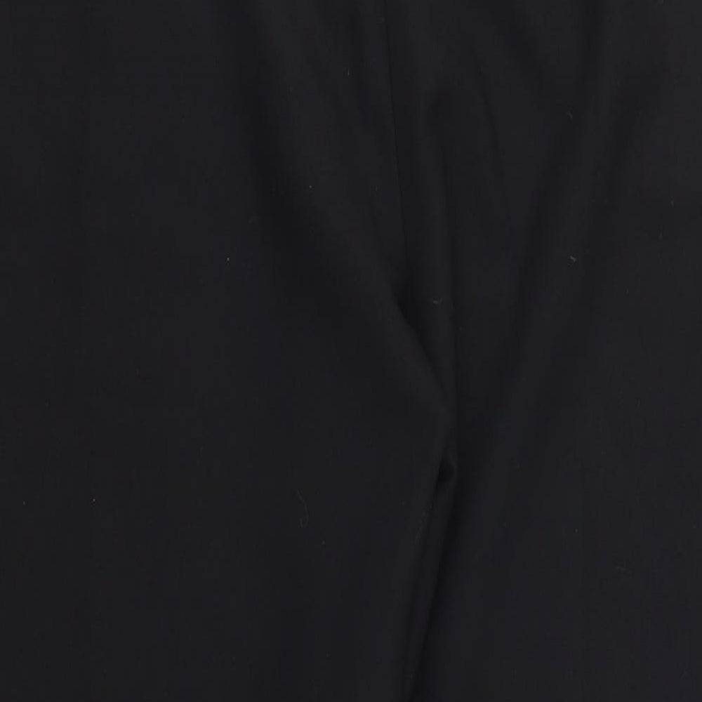 Boohoo Womens Black   Trousers  Size 12 L24 in
