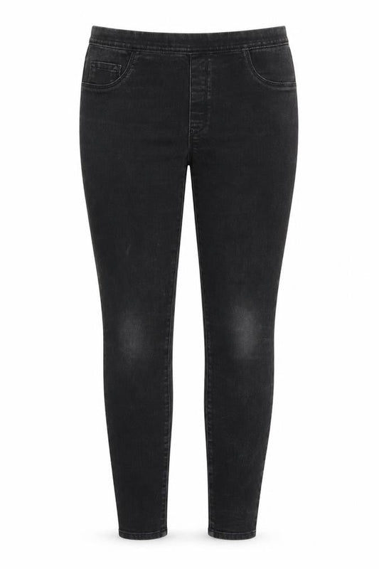 George Womens Black  Denim Jegging Jeans Size 8 L28 in