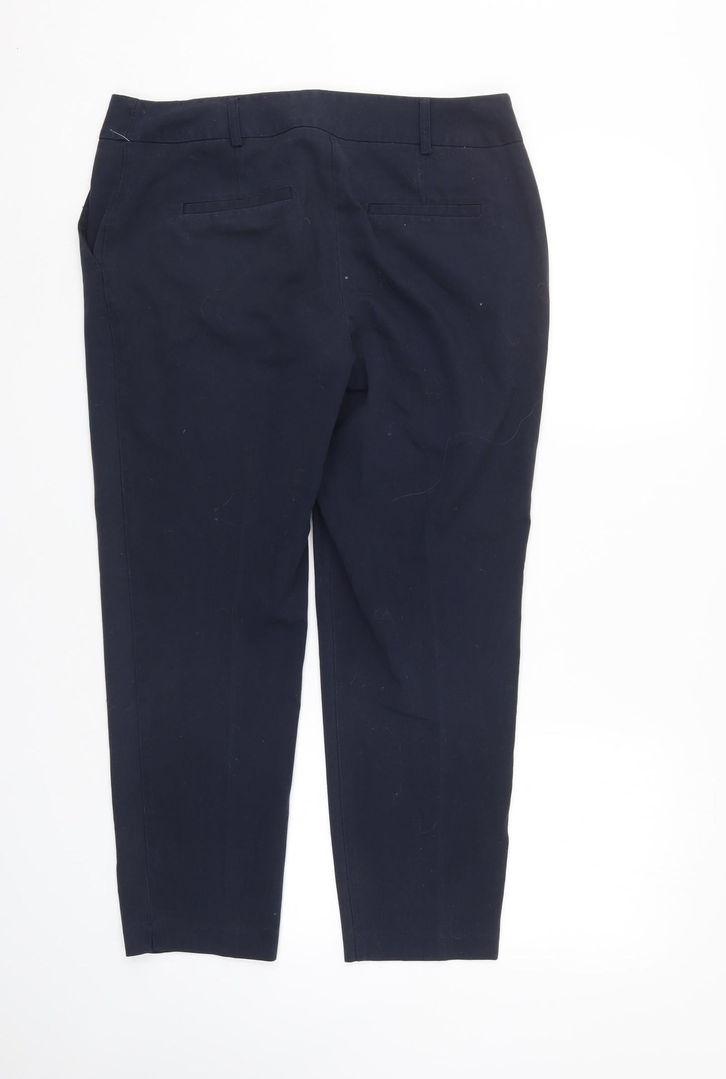 Dorothy Perkins Womens Blue   Trousers  Size 12 L27 in