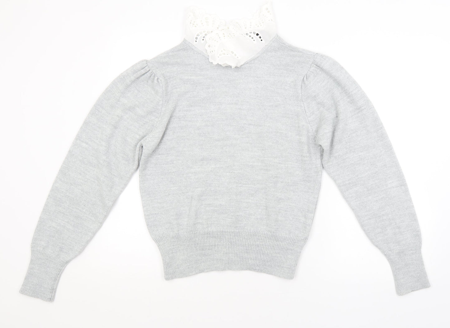 Dorothy Perkins Womens Grey   Pullover Jumper Size 14