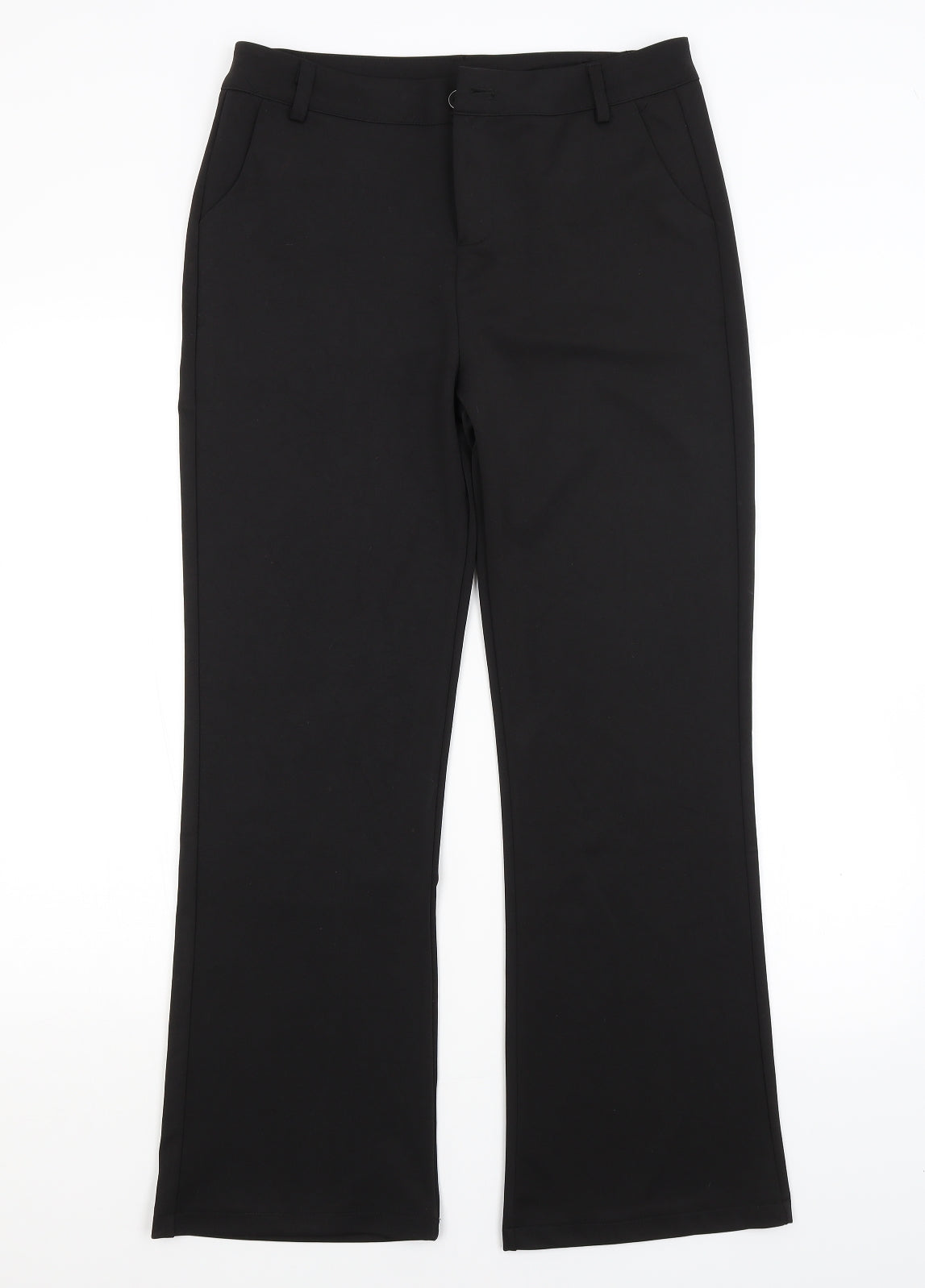 Preworn Womens Black   Trousers  Size 2XL L28 in