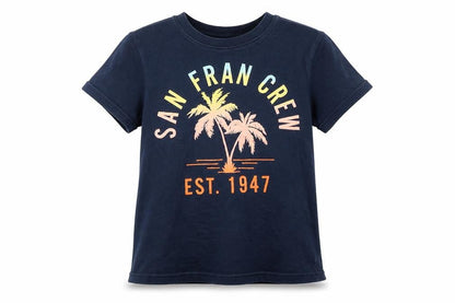 H&M Girls Blue   Basic T-Shirt Size 5-6 Years