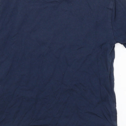 H&M Girls Blue   Basic T-Shirt Size 5-6 Years