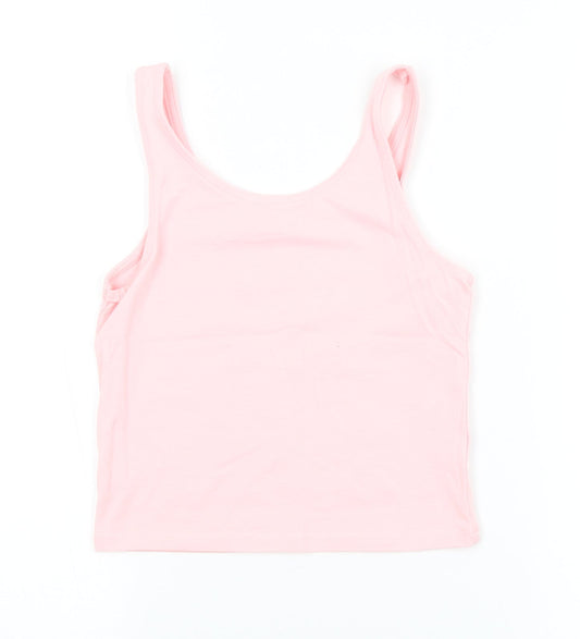 George Girls Pink   Basic Tank Size 8-9 Years