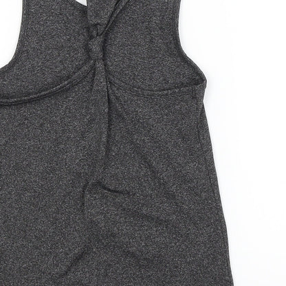 George Girls Grey   Basic Tank Size 8-9 Years