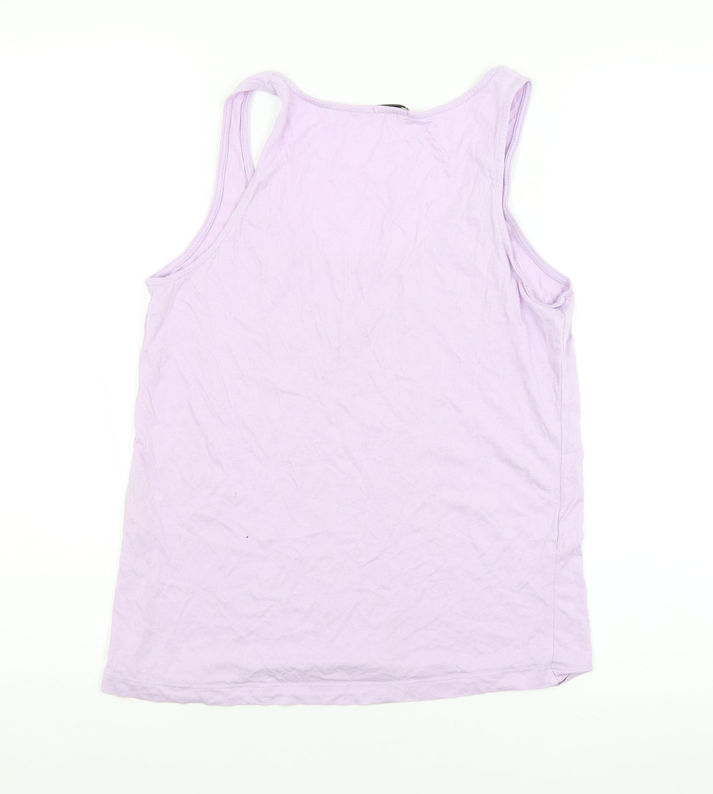 Stradivarius Womens Purple   Basic Tank Size S