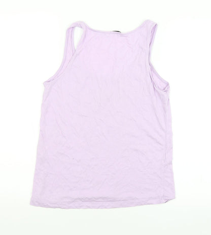 Stradivarius Womens Purple   Basic Tank Size S