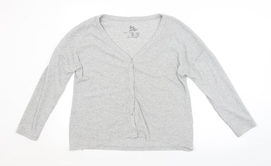 LOVE TO LOUNGE Womens Grey   Cardigan Jumper Size 10