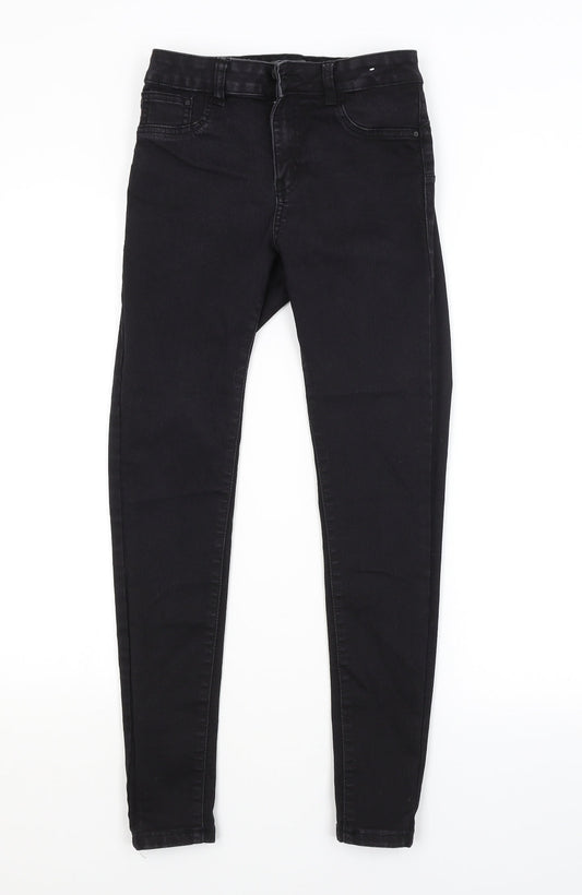 DENIM CO. Womens Black   Skinny Jeans Size 8 L27 in