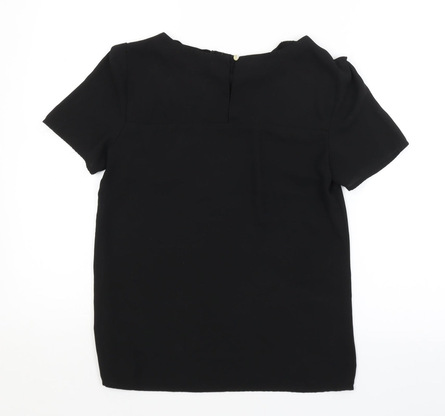 Oasis Womens Black   Basic Blouse Size 8