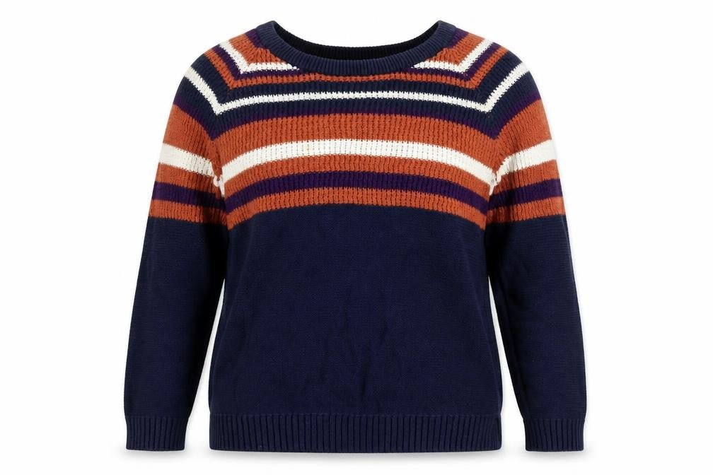 Bonprix Womens Multicoloured Striped Pullover Jumper Size 8