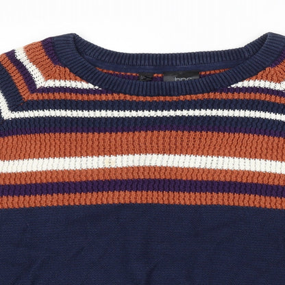 Bonprix Womens Multicoloured Striped Pullover Jumper Size 8