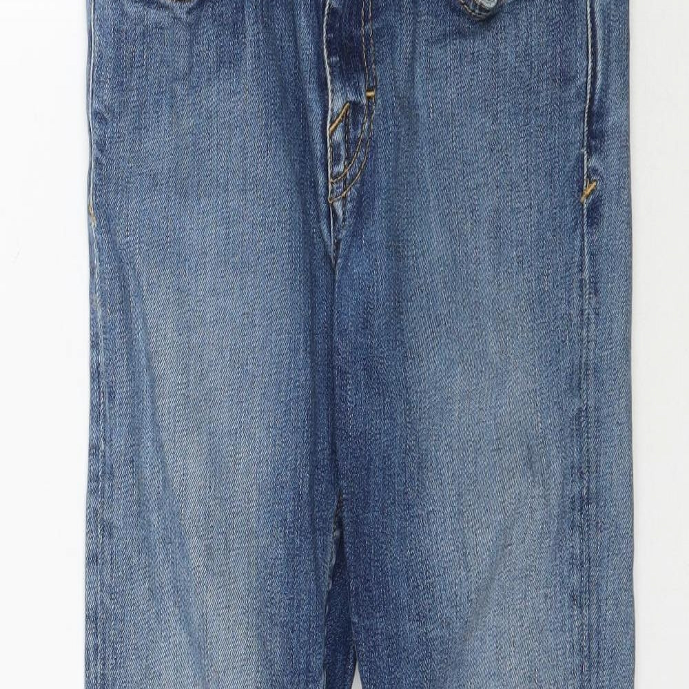 Preworn Womens Blue  Denim Skinny Jeans Size 27 in L30 in